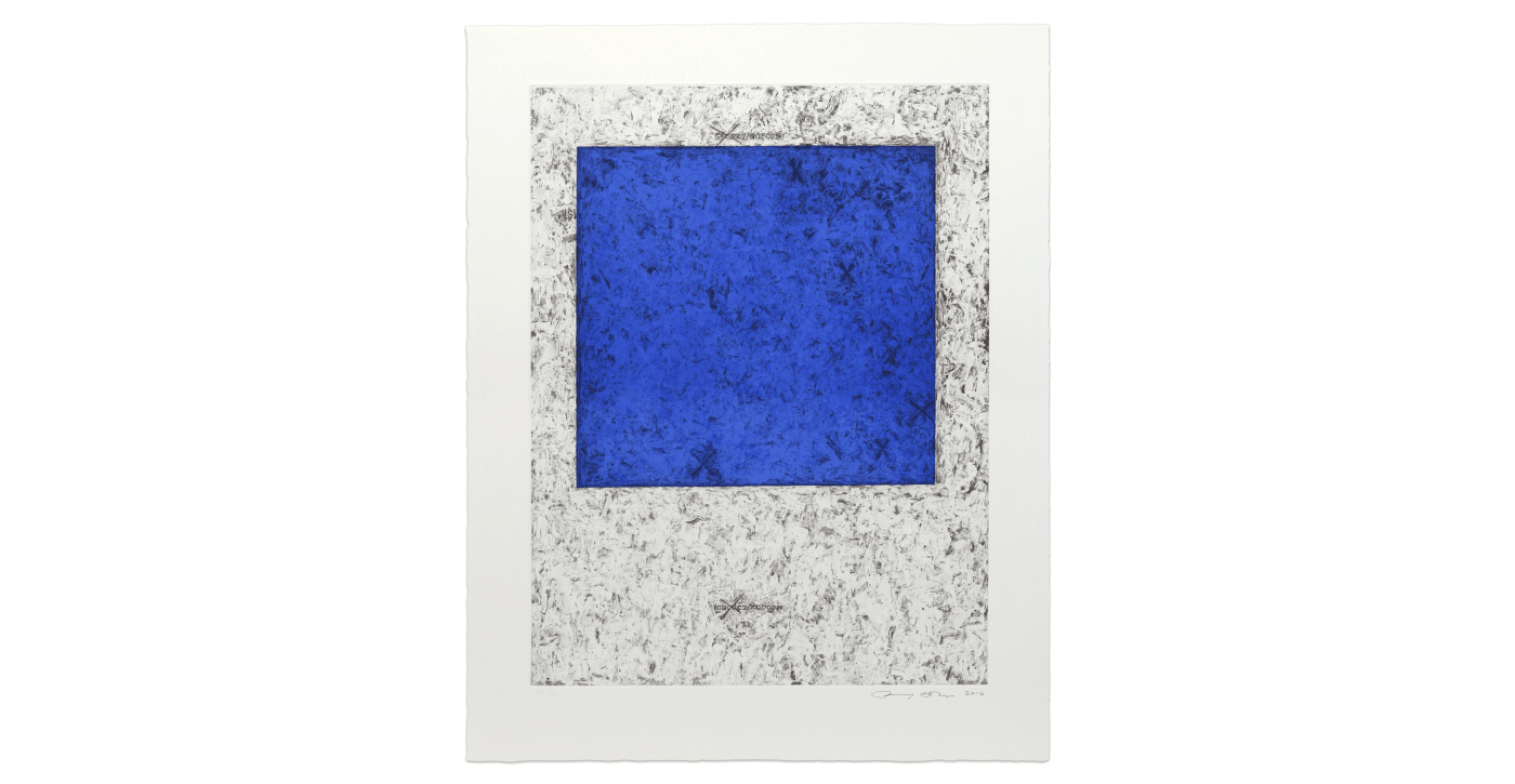 Jenny Holzer, Conclusion blue, 2016