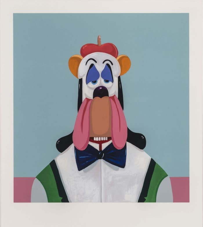 George Condo, Droopy Dog Abstraction, 2017