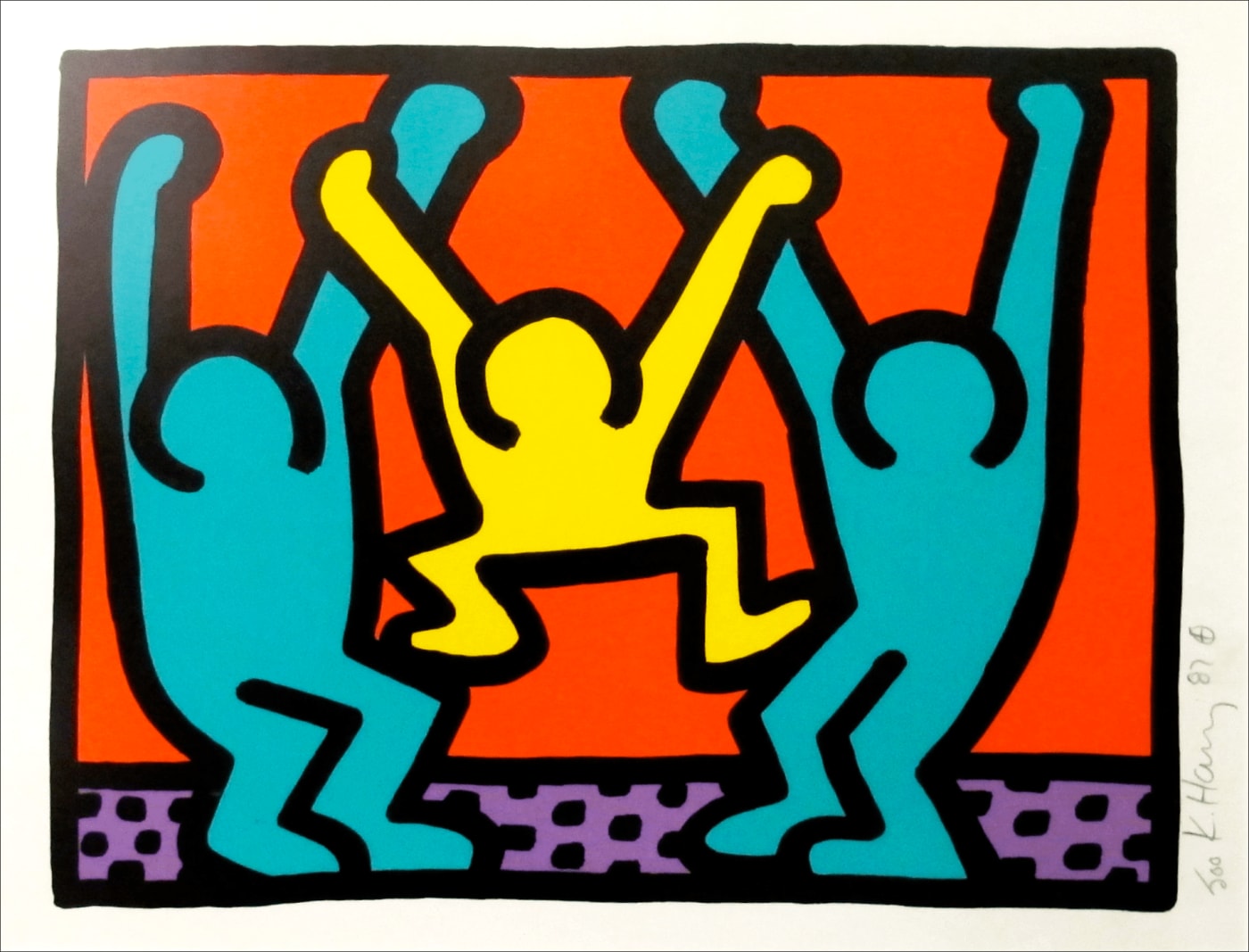 Keith Haring, Pop Shop I (B) (Littmann PP. 82), 1987