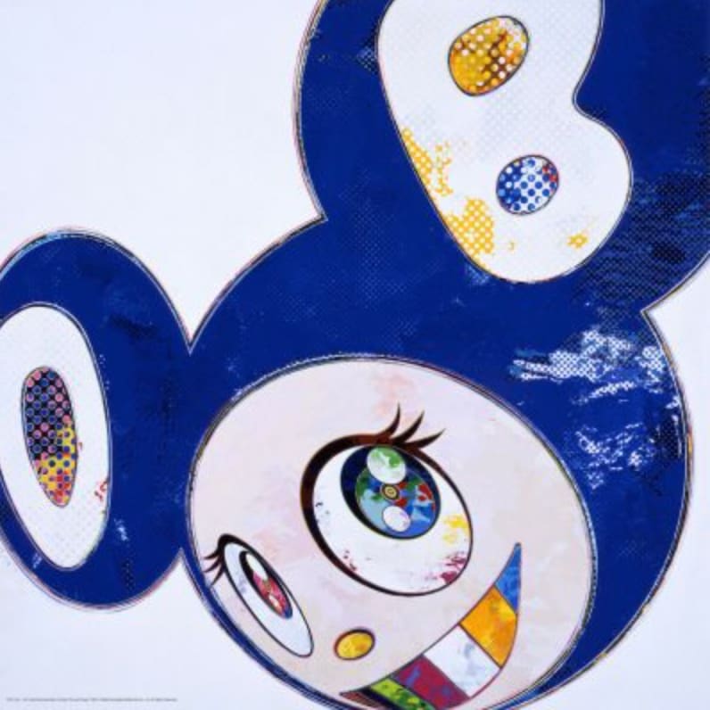 Takashi Murakami, And Then (Blue), 2013
