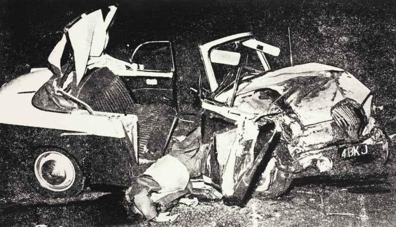 Andy Warhol, Car Crash F.S. IIIA 9 (A), 1978