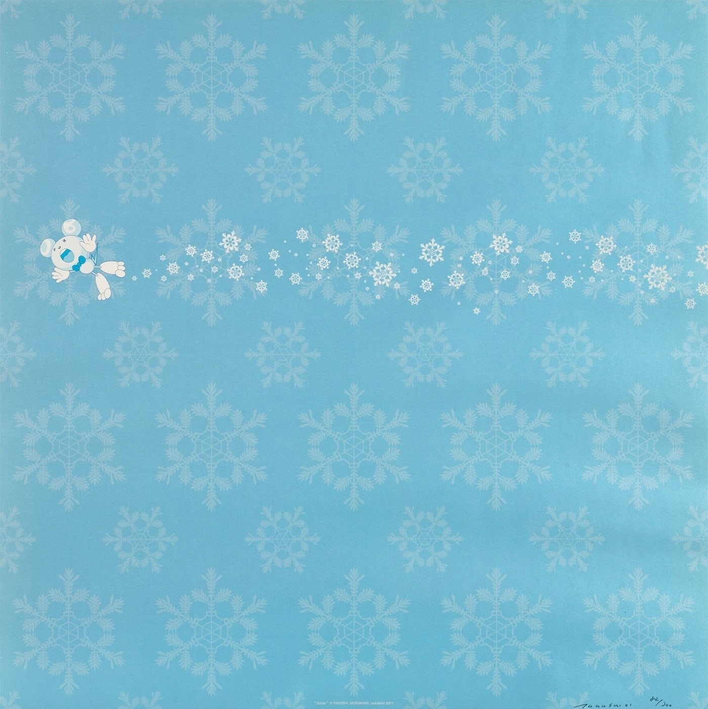 Takashi Murakami, Kaikai And Kiki: Snow, 2001