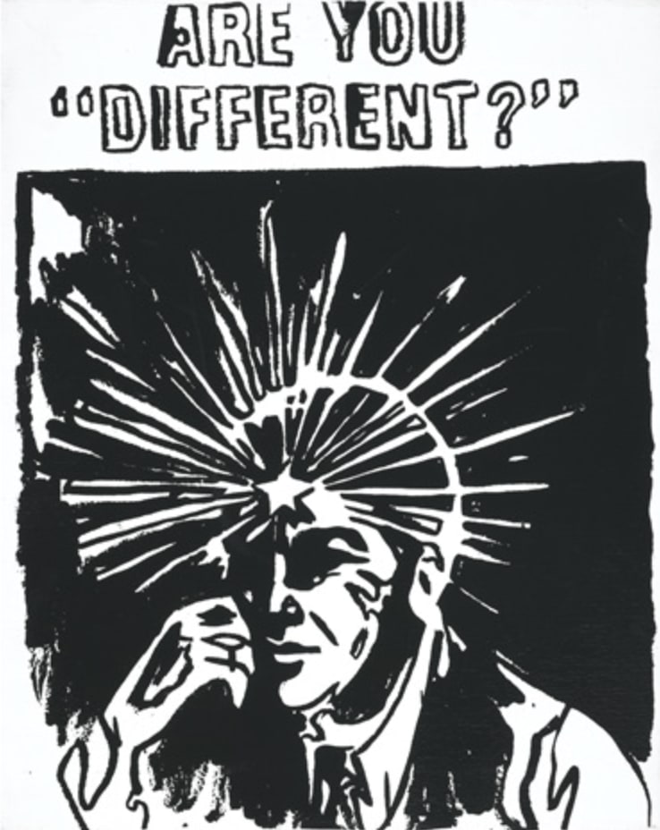 Andy Warhol, Are You Different, 1985-6