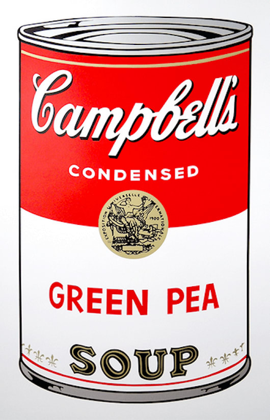 Andy Warhol, Green Pea Soup F.S. II 50, 1968