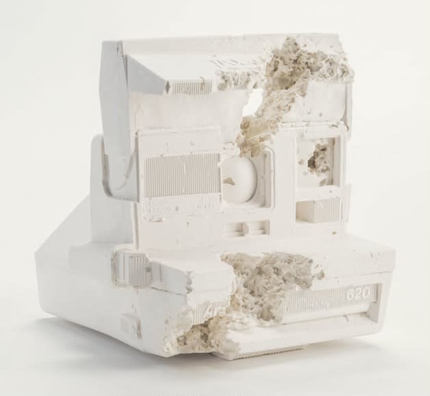 Daniel Arsham, Polaroid Future Relic 06 , 2016