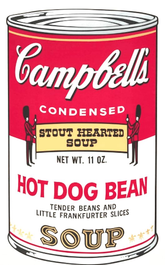 Andy Warhol, Hot Dog Bean Soup F.S. II 59, 1969