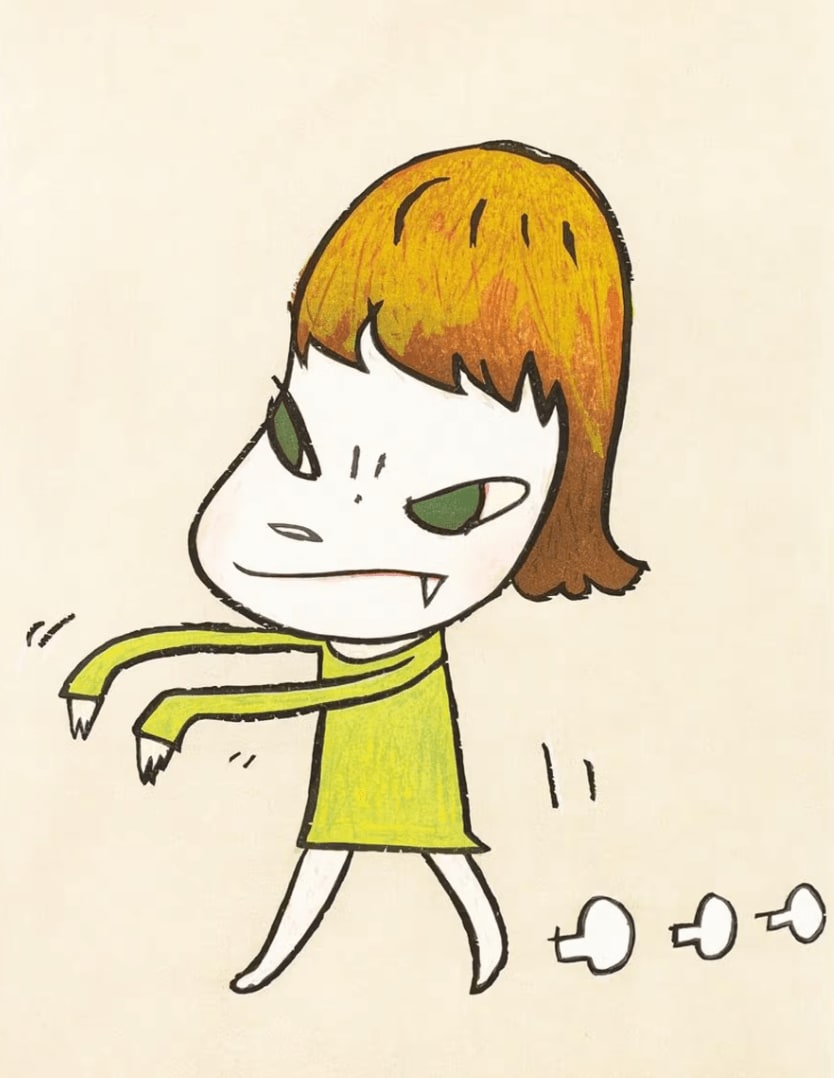 Yoshitomo Nara, Walk On, 2010