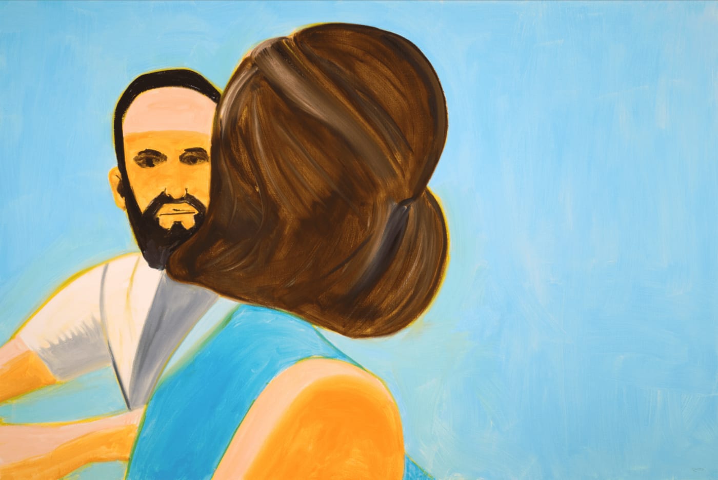 Alex Katz, White Lotus 6, 2023