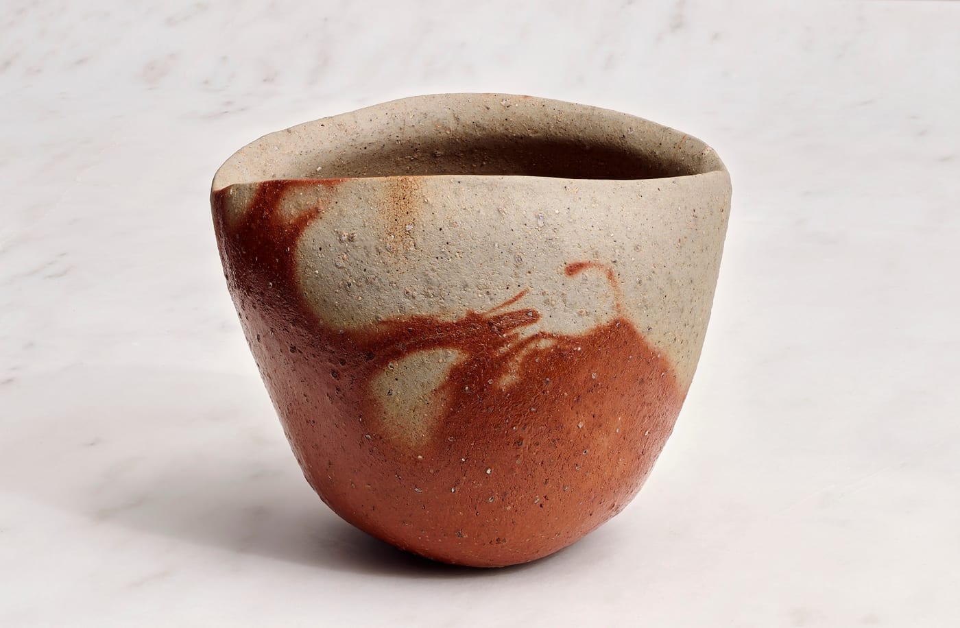 Koichiro Isezaki, Bizen Tea Bowl - 備前 茶盌, 2022