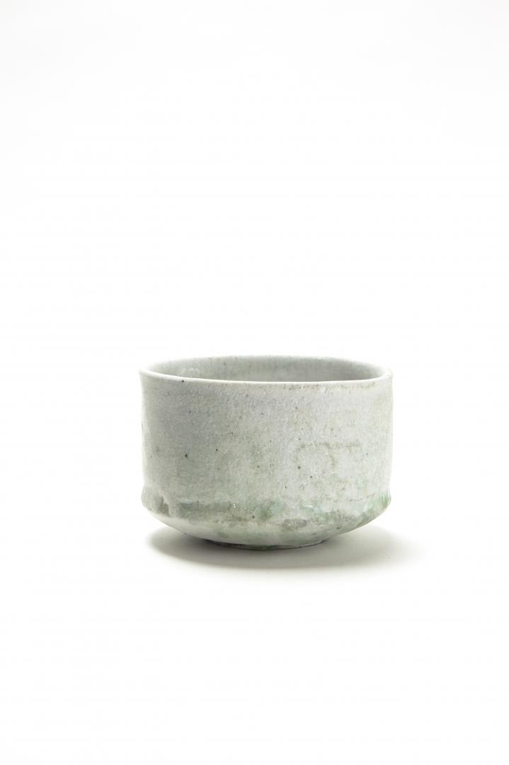 Yui Tsujimura, White Shino Tea Bowl, 2018