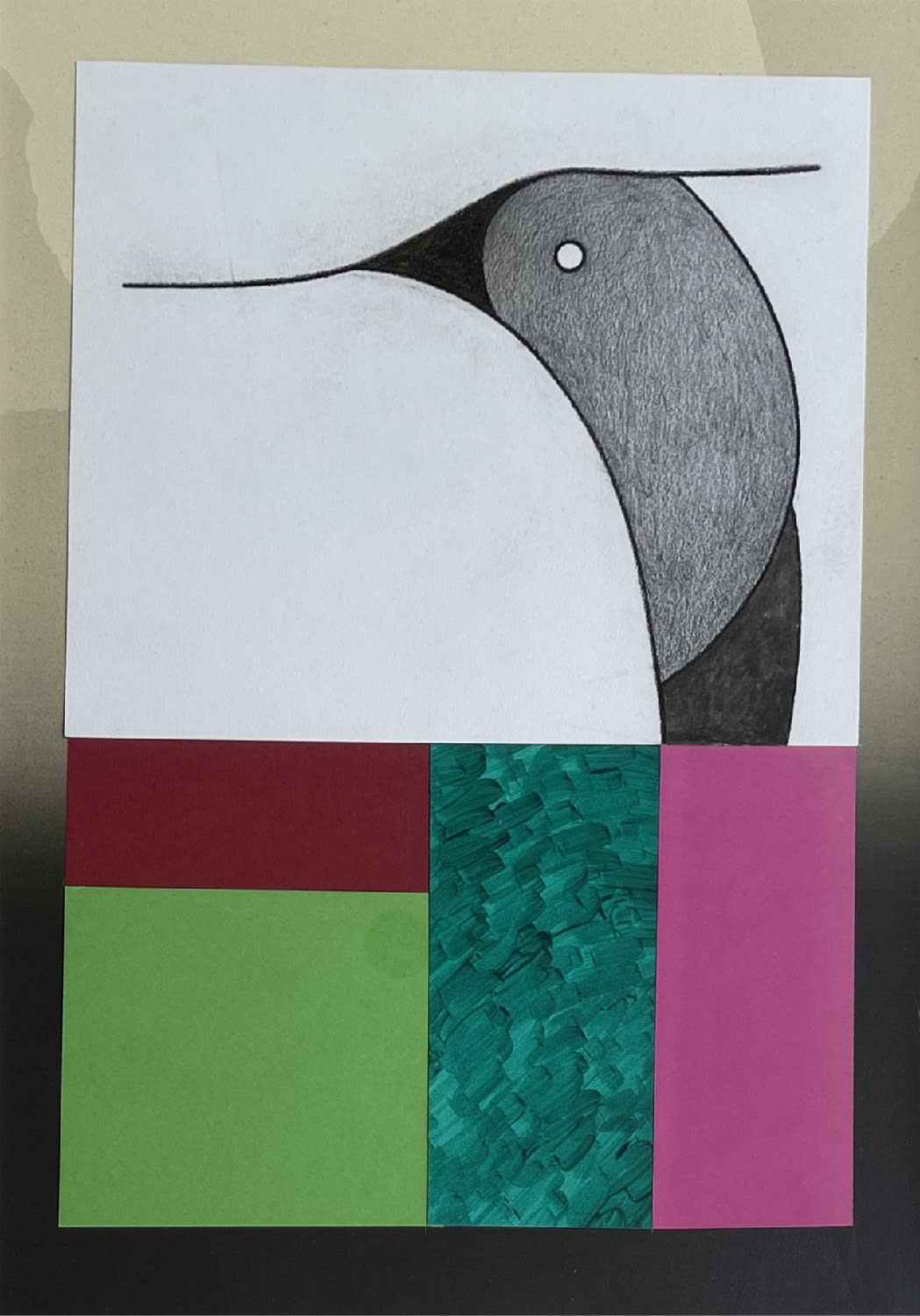 Derrick Greaves, Exotic Bird, 2020
