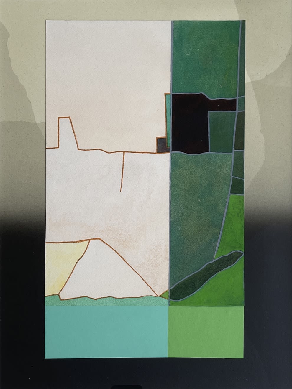 Derrick Greaves, Quarry II, 2020