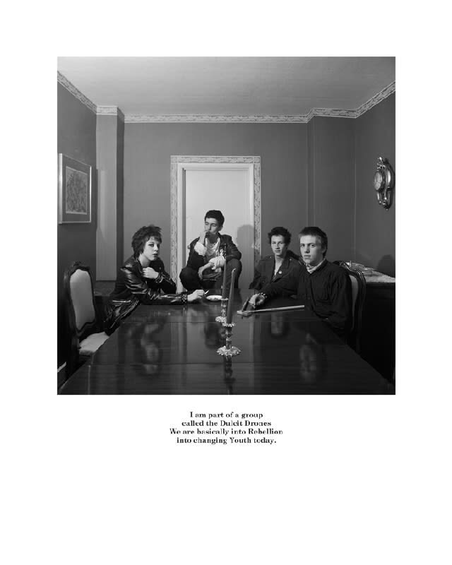 Karen Knorr, Belgravia (I am part of a group called the Dulcit Drones)
