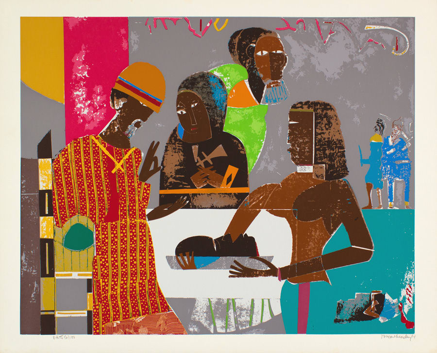 Romare Bearden, SALOME, 1974