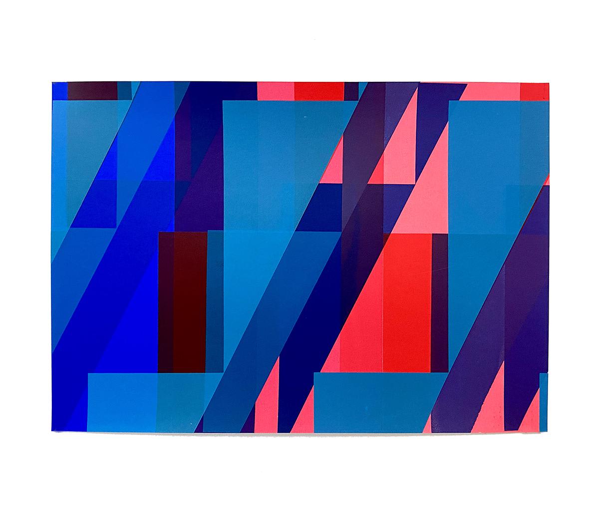 Fiona Grady, Phases (Pink/Blue), 2020