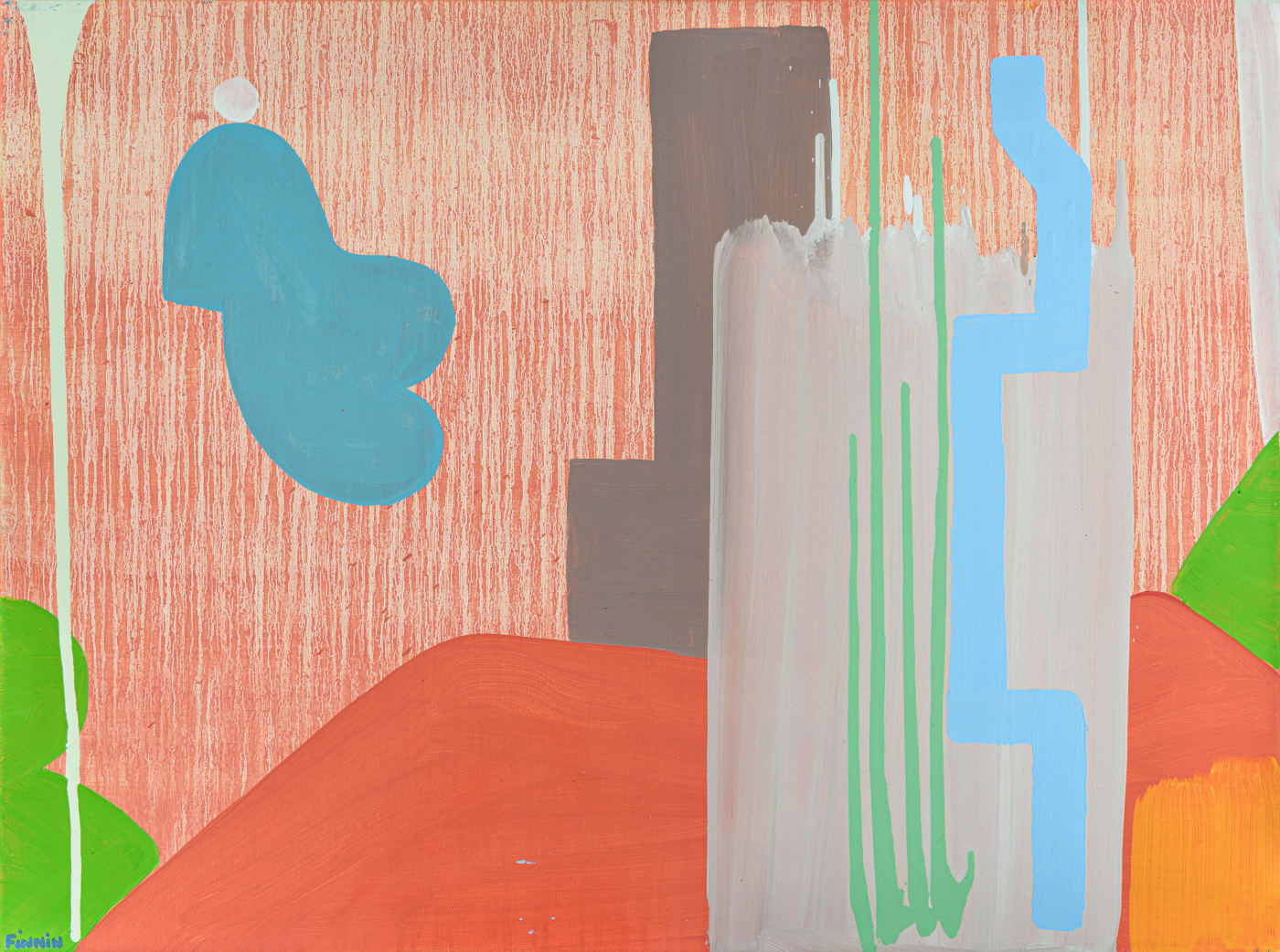 Martin Finnin, A Breeze Jumps Over a Mountain of Lead, 2022