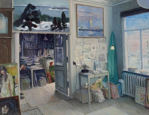 Barry McGlashan, Winter at Ekely, 2019