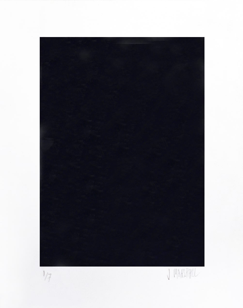 Julian Marshall, WHEN I STOPPED TAKING PHOTOS WHAT OPENED UP TO ME WAS THE UNIVERSE (i), 2019