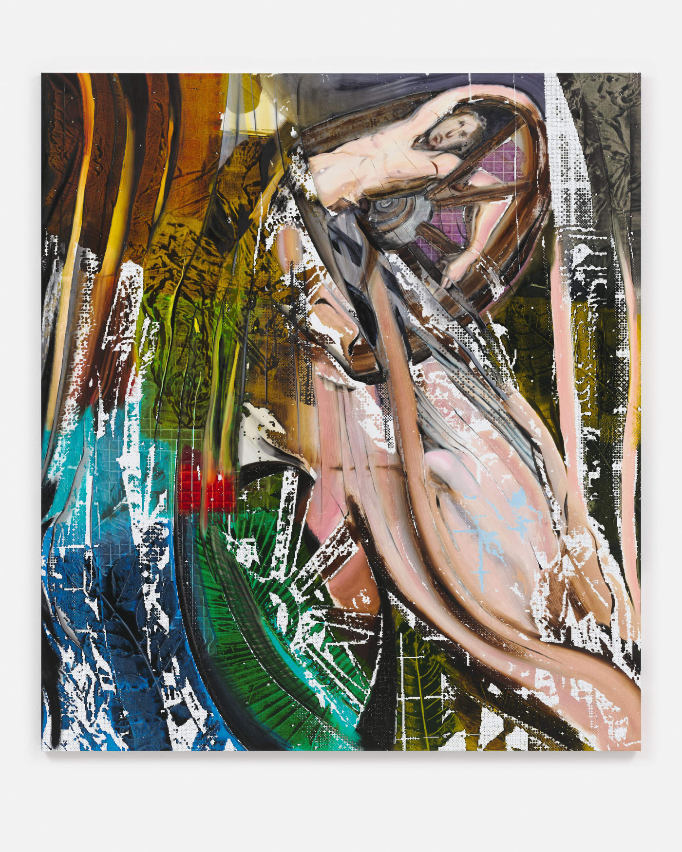 Alexander Carver, The Spinning Wheel (Ribboned Flesh), 2023