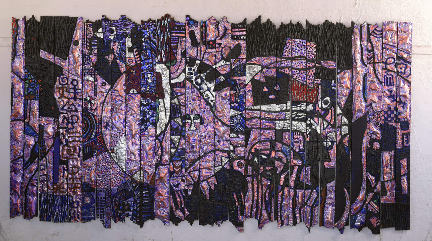 Gerald Chukwuma, At the Centre of it All, 2018