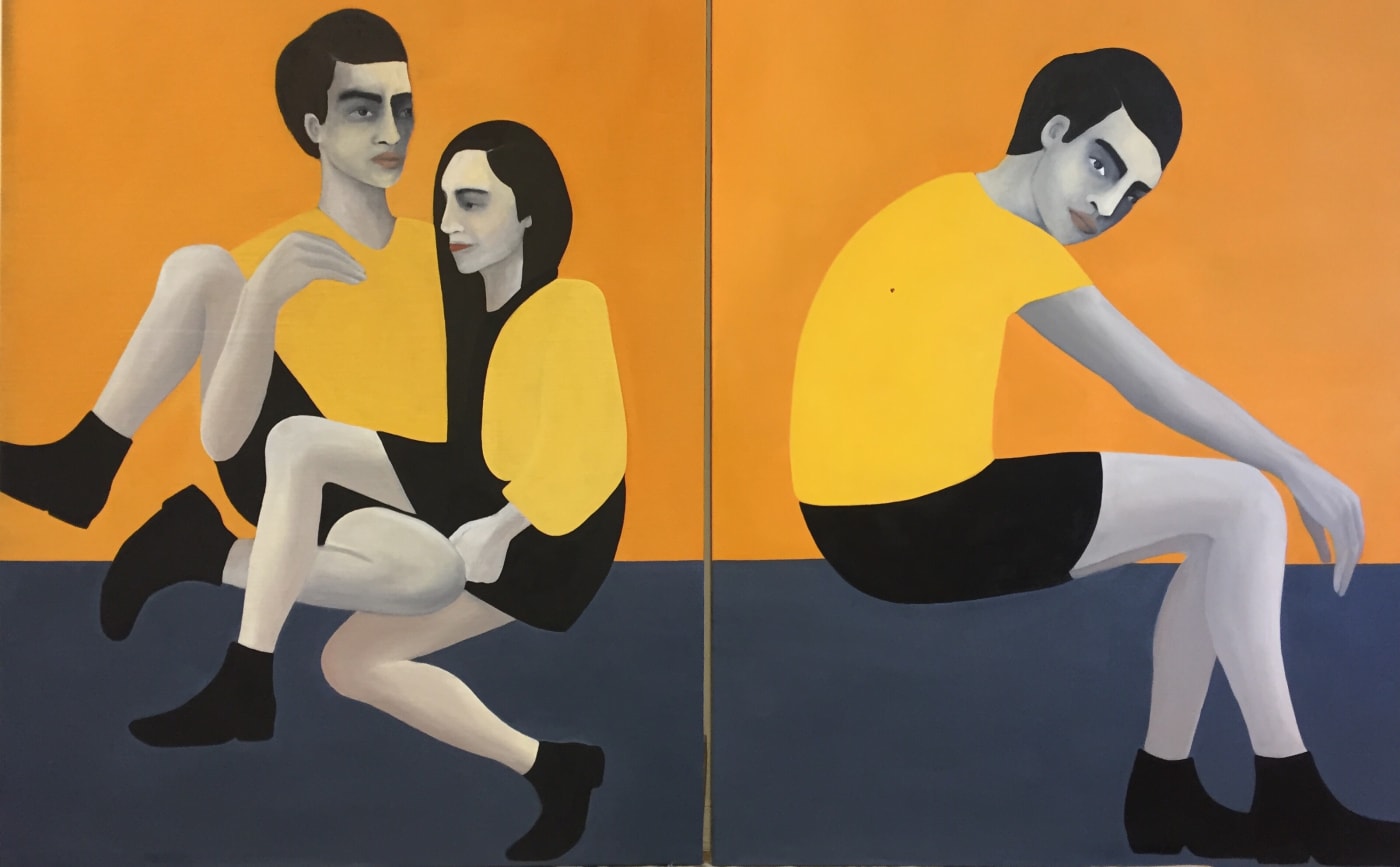 Rebecca Brodskis, Endless Discussion (1) / (2), 2019