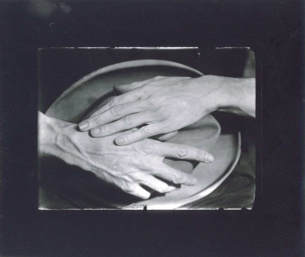 Berenice Abbott, Hands of Jean Cocteau, 1927