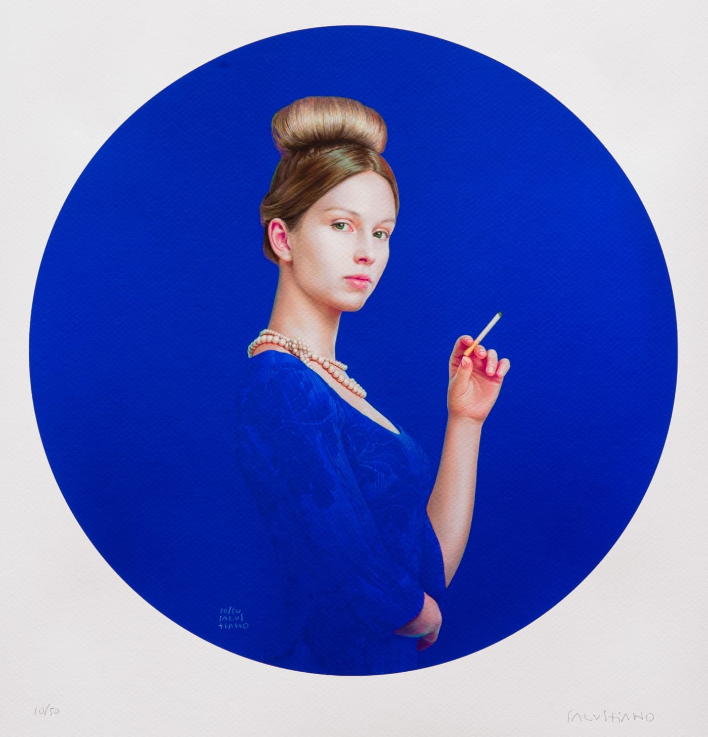 Salustiano, "Alma mater" (Blue Nº 1), 2019
