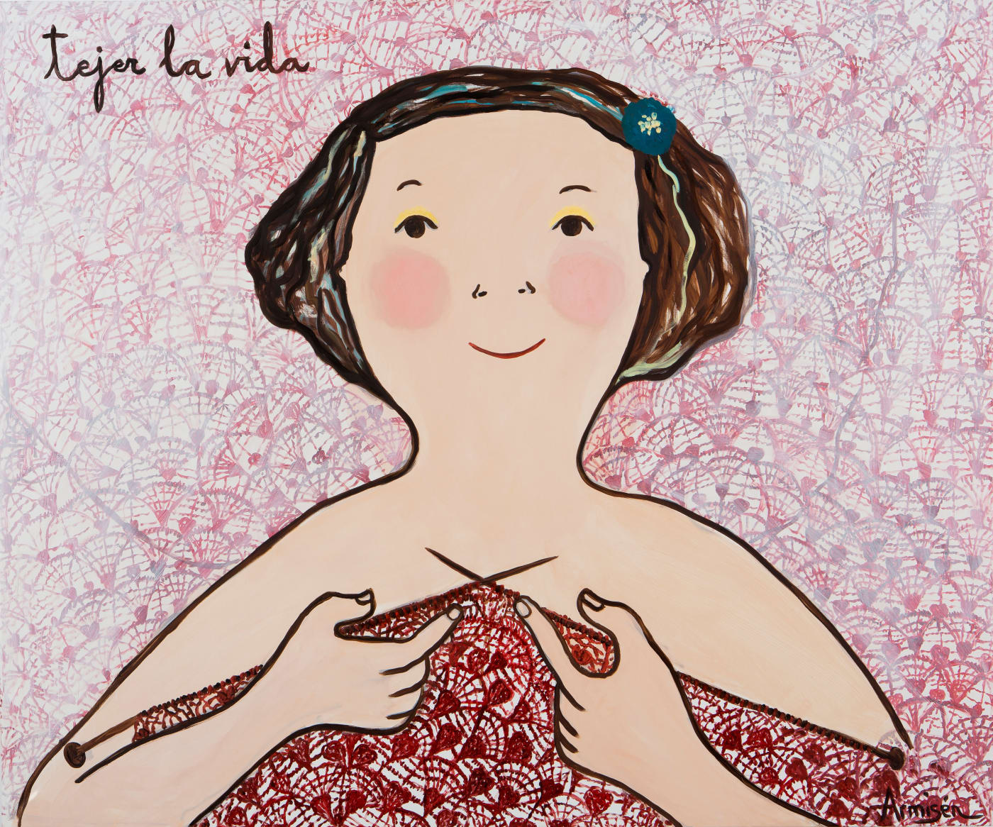 Eva Armisén, Tejer la Vida / Knitting Life, 2020