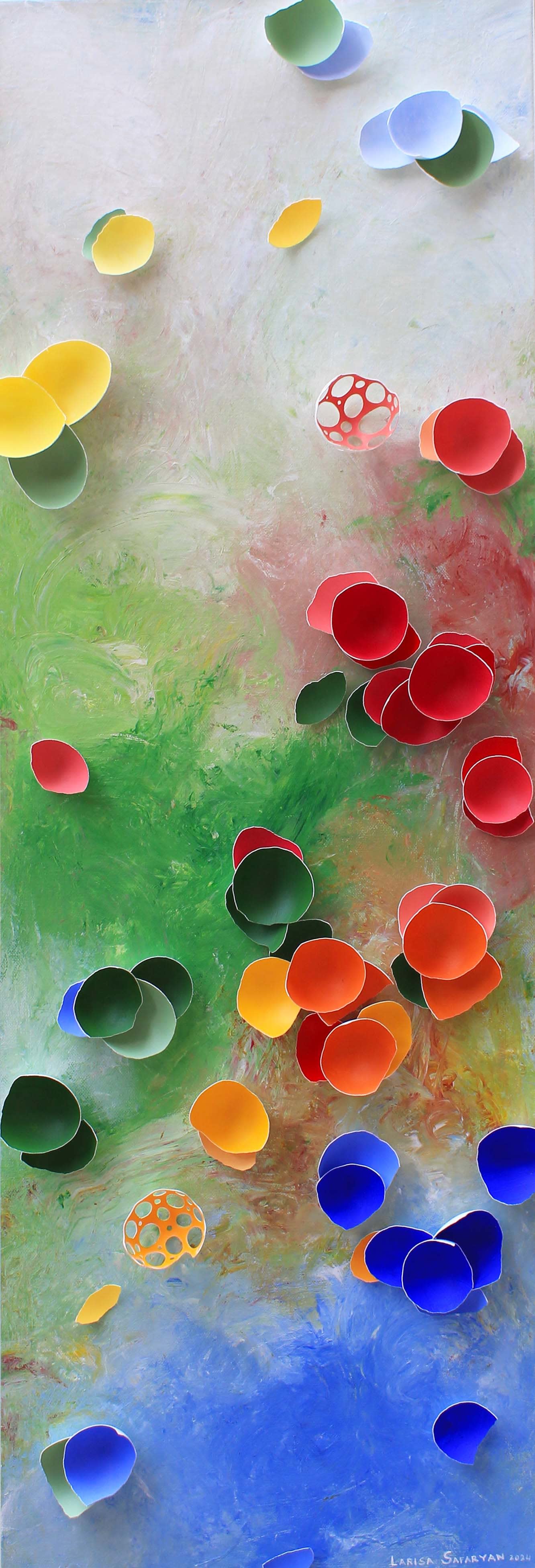 Larisa Safaryan, Blooming Garden I, 2023