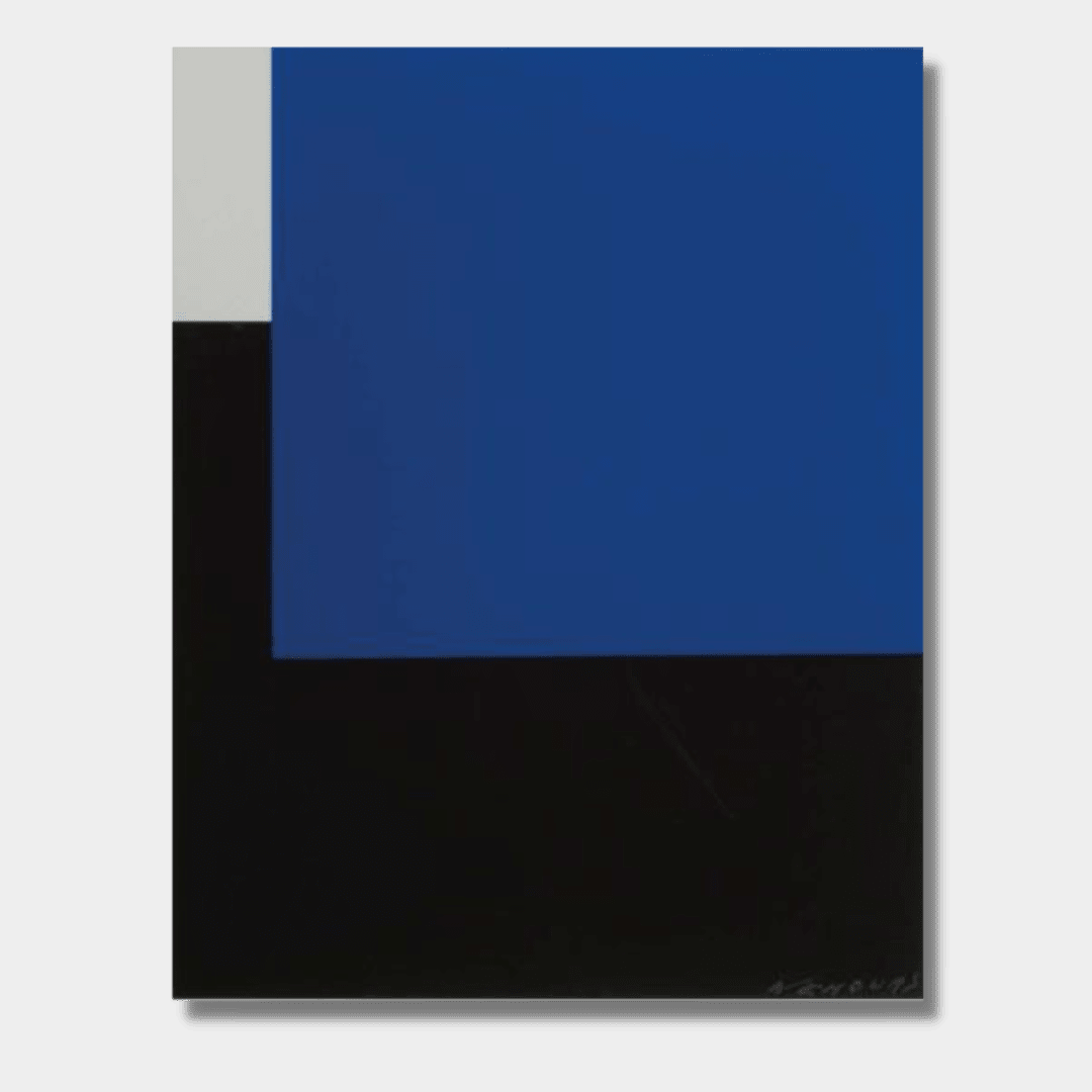 Aurelie NEMOURS, Espace bleu, 1959