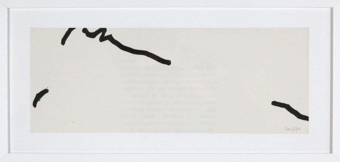Vera MOLNAR, Sainte-Victoire A, 2001