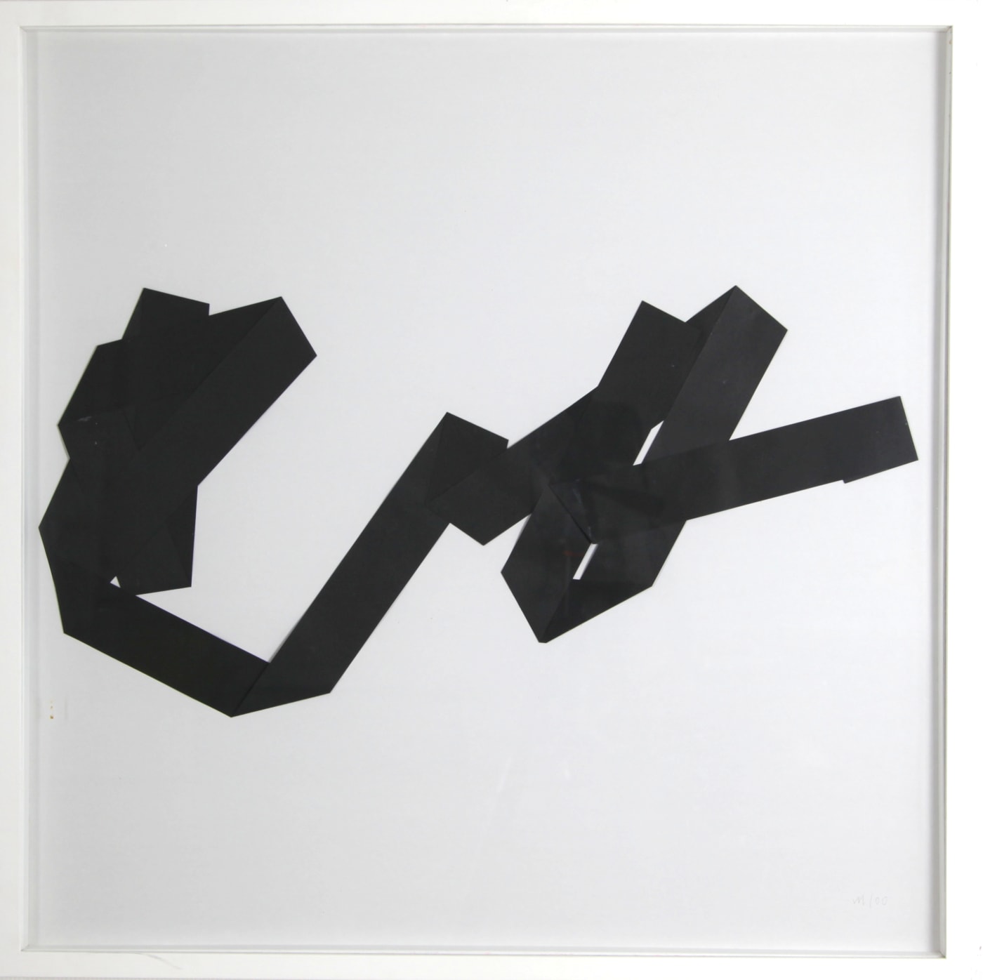Vera MOLNAR, Promenade aléatoire n°4, 2000