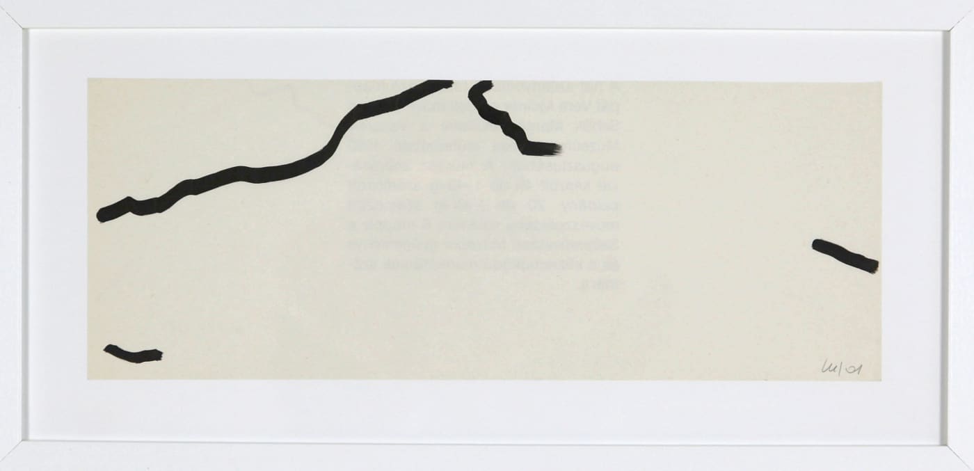 Vera MOLNAR, Sainte-Victoire B, 2001