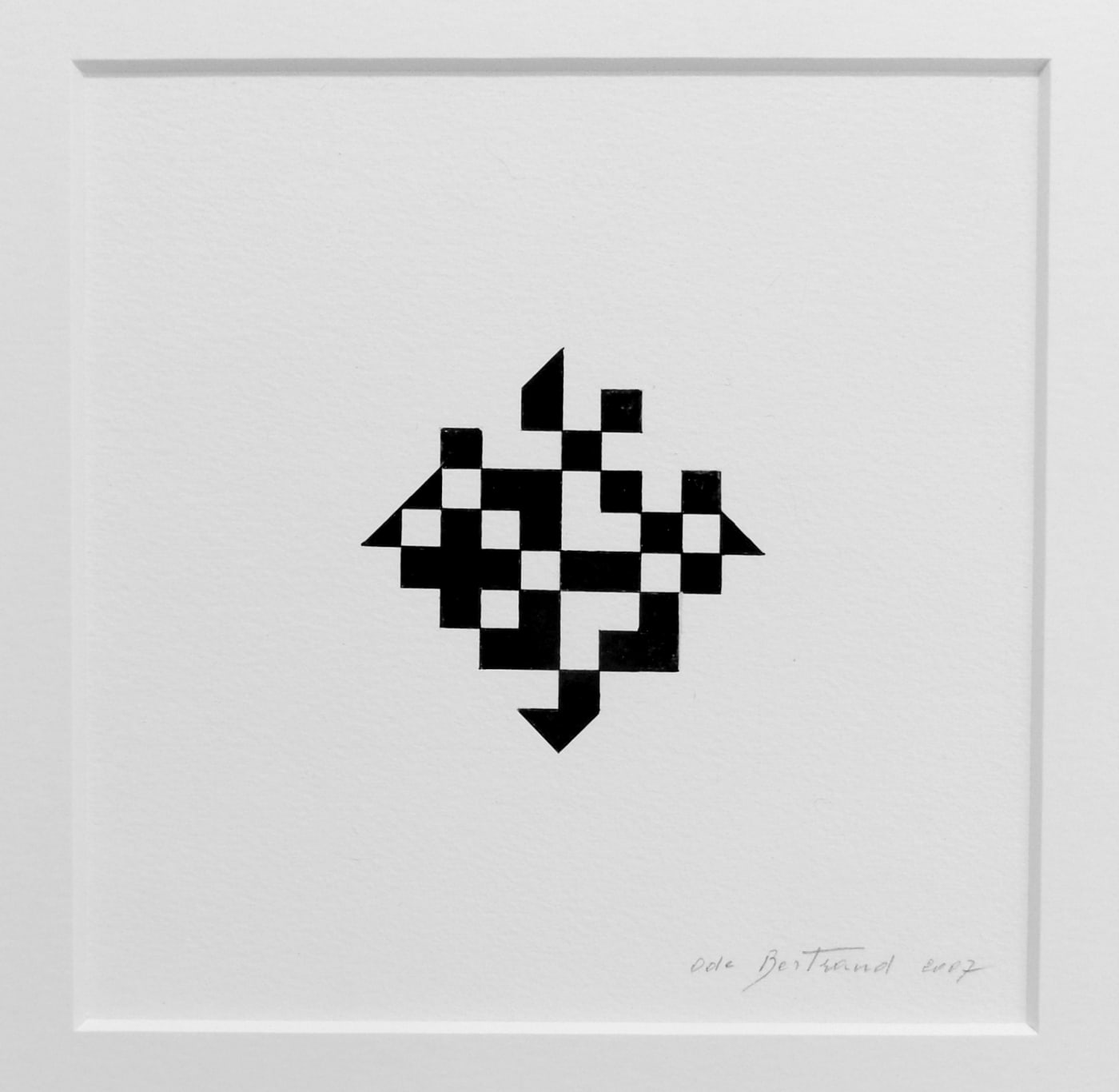 Ode BERTRAND, Miniature - Diamant 5, 2007