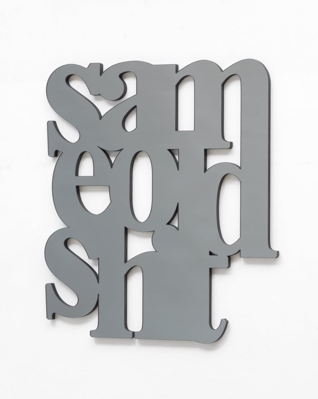 Monica Bonvicini, Same Old Shit, 2018