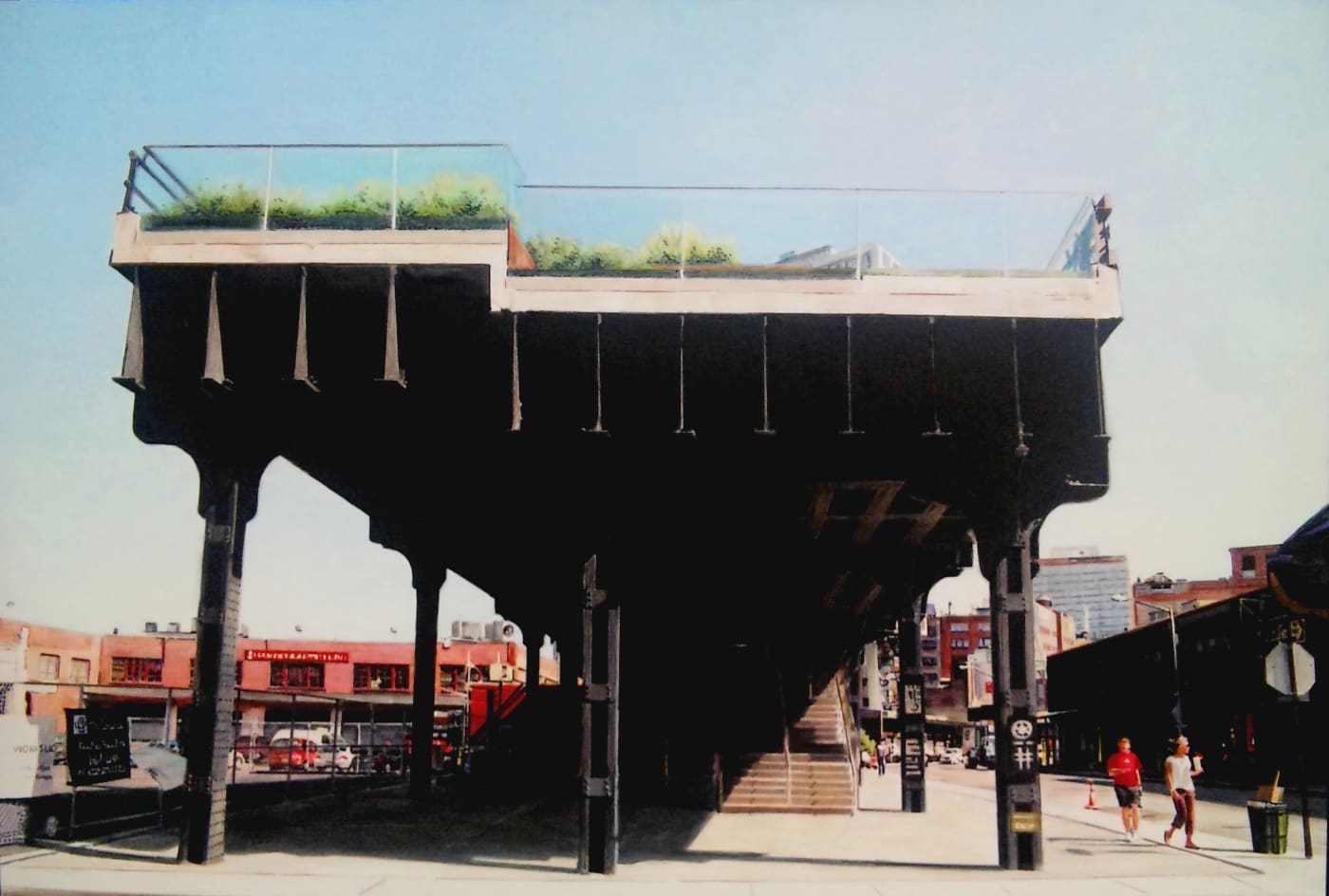 Romain E., Morning in the meat-packing district