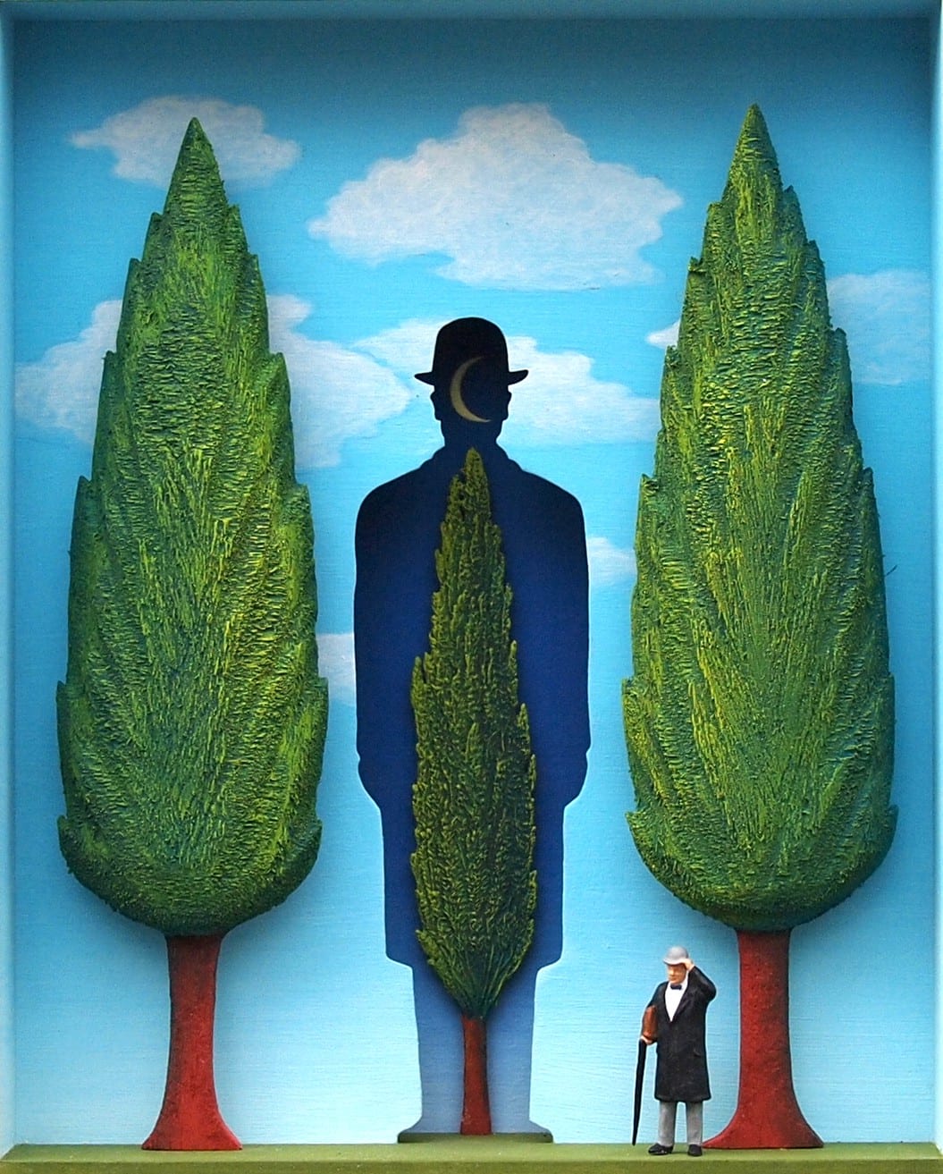 Volker Kuhn, The Garden of Magritte