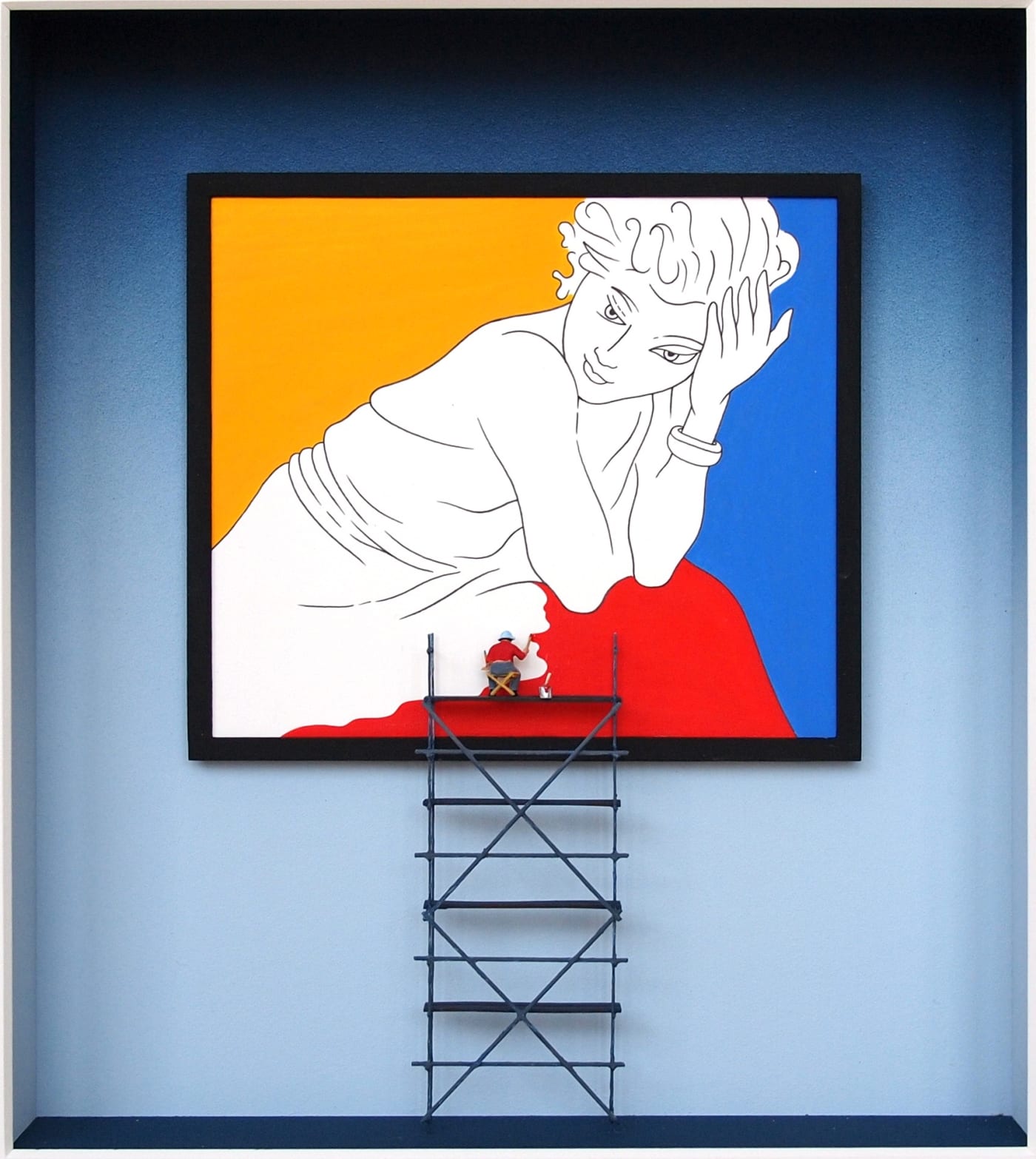 Volker Kuhn, Homage to Matisse (frame)