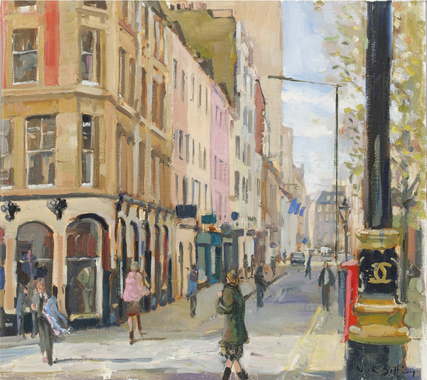 Nick Botting, 37. Jermyn Street Bright Winter's Day
