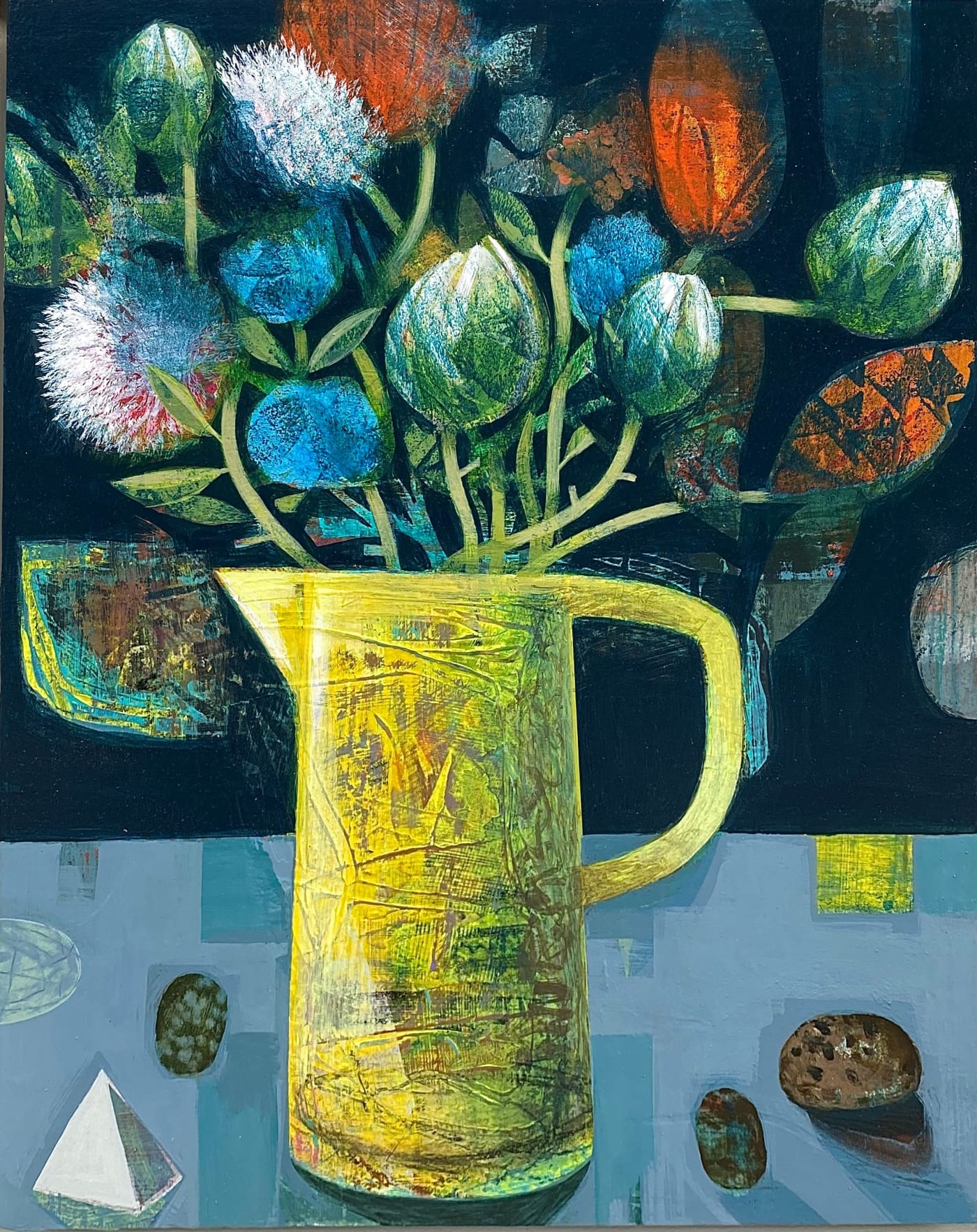 Tom Wood, Flowerpiece One, 2023