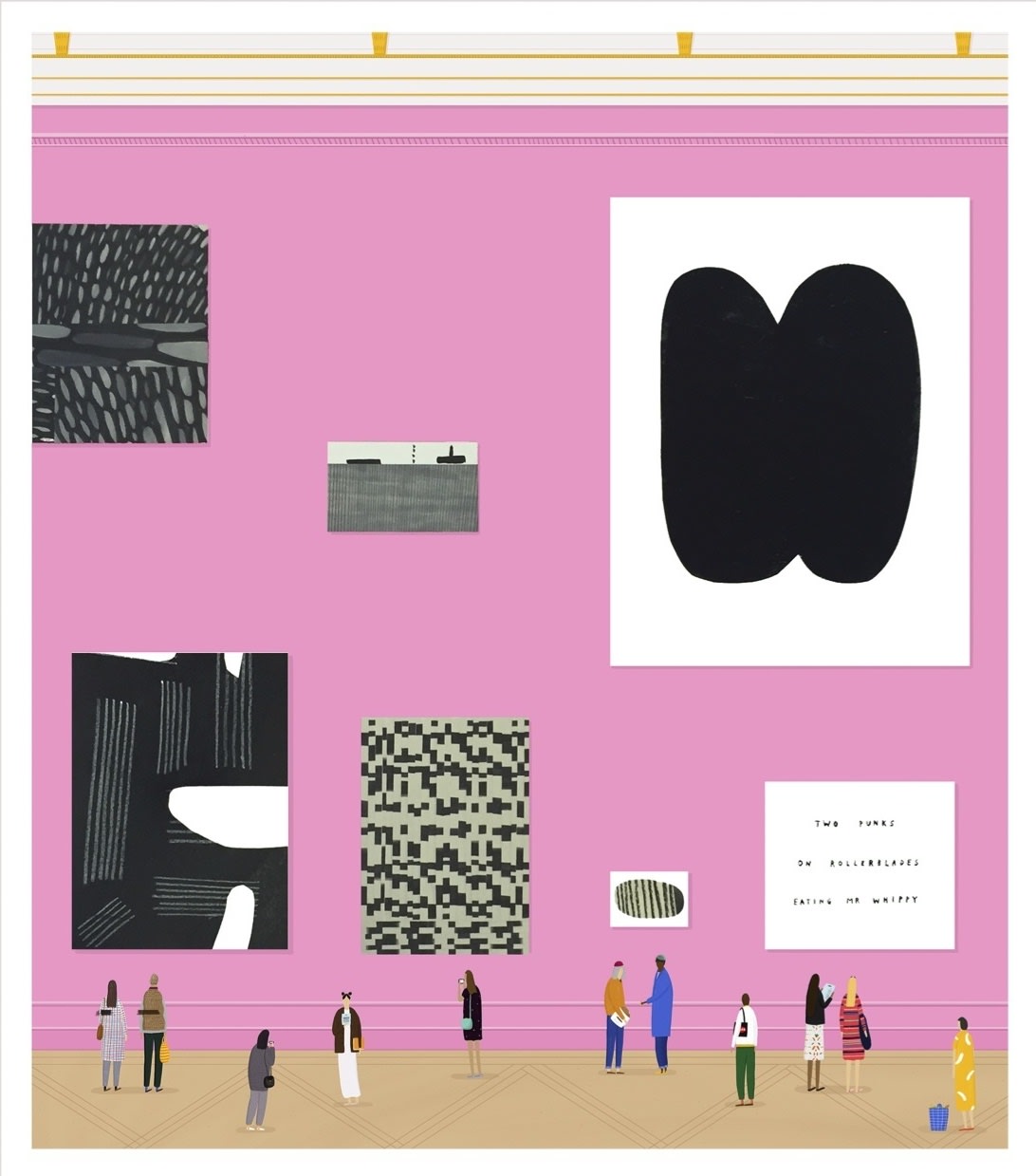 Rose Blake, Pink Wall, 2015