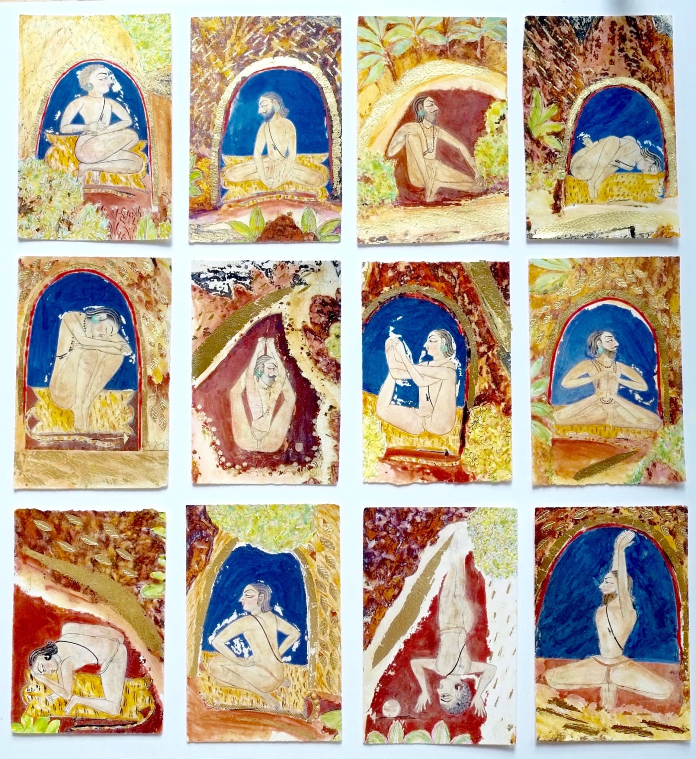 Katherine Virgils, Yogi Miniature Grid No. 150, 2016