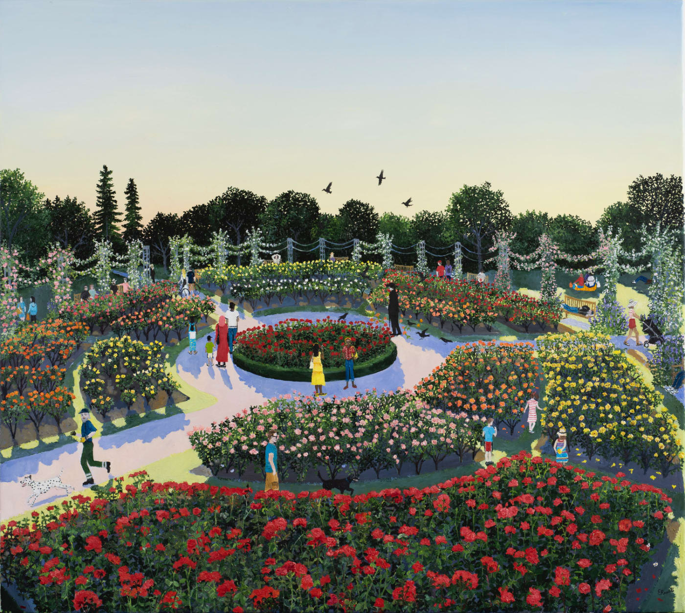 Emma Haworth, The Rose Garden, 2020