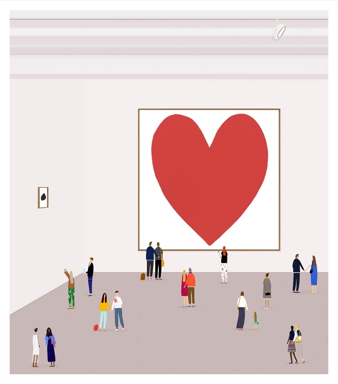 Rose Blake, A Pink Heart, 2015