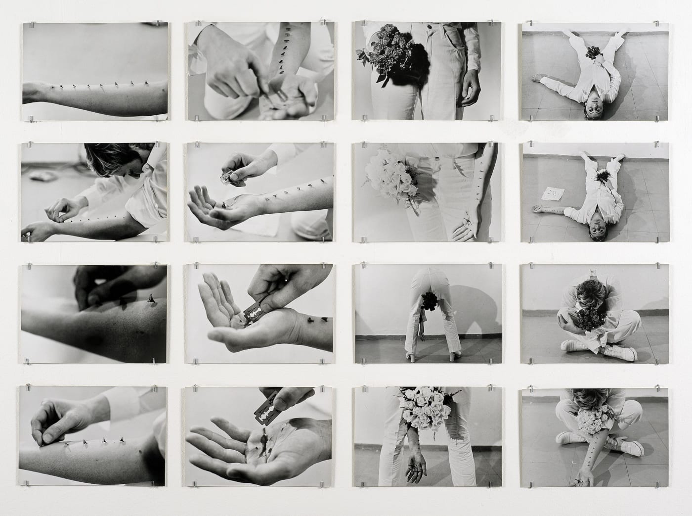 Gina PANE, Azione Sentimentale, 9 novembre 1973, 1973