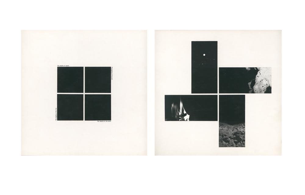 John HILLIARD, Black Depths (1), 1974