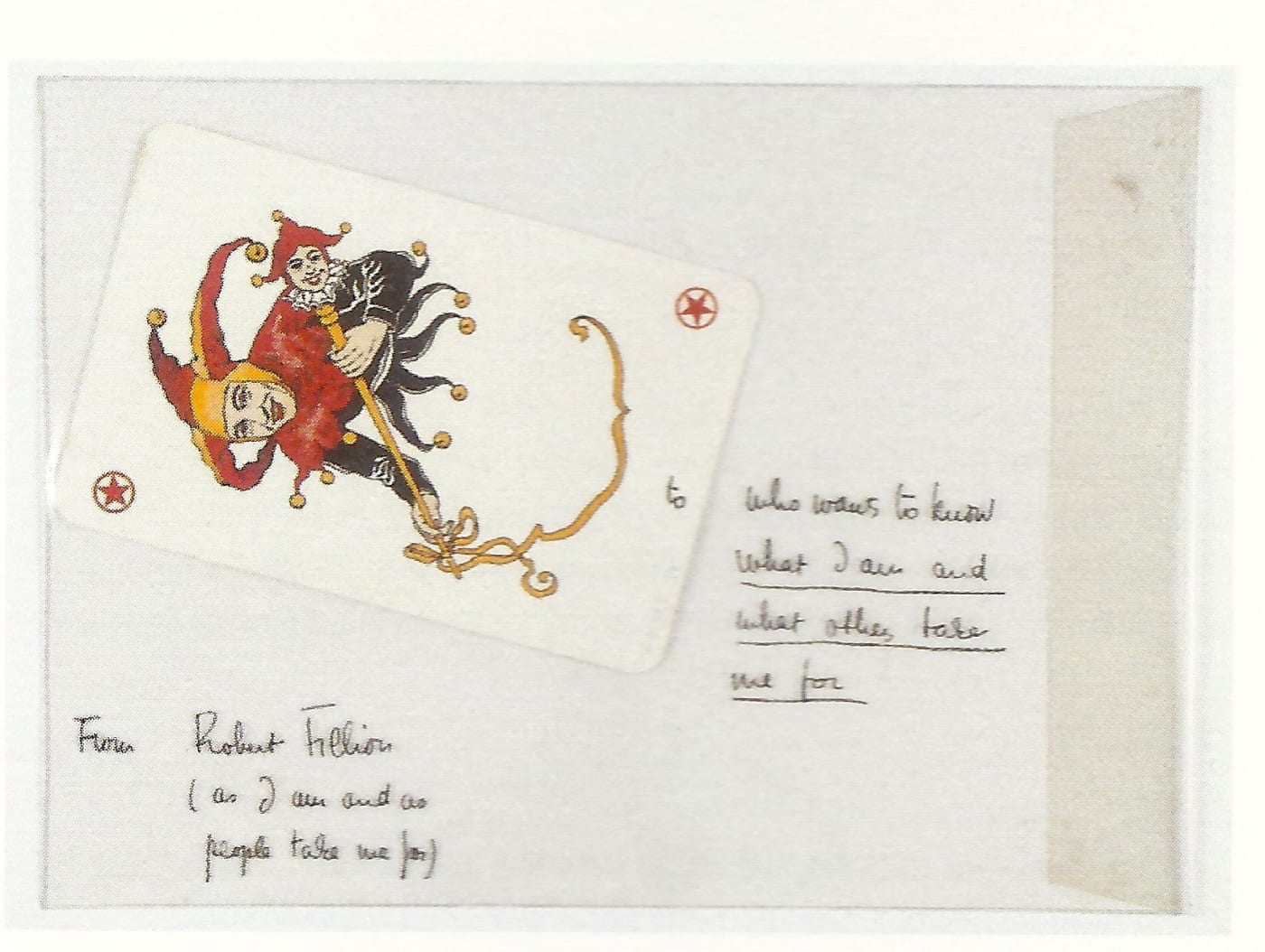 Robert FILLIOU, Joker, 1969