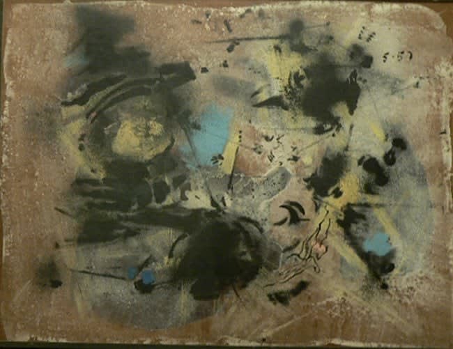 John LATHAM, Untitled, 1957