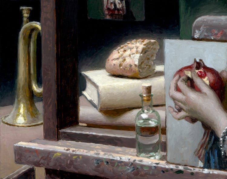 Jan Maris, Trompet, brood, ezel, 2019