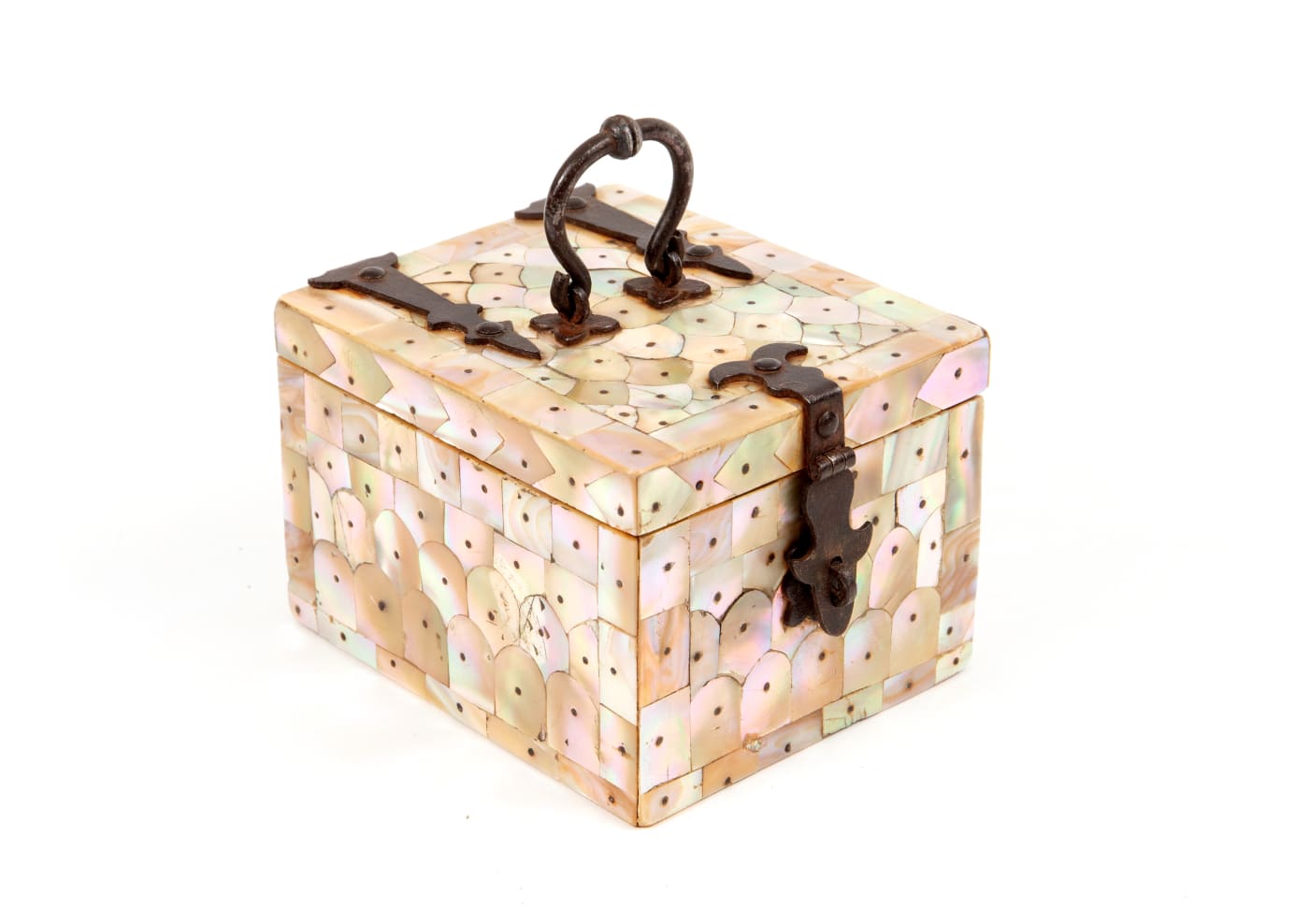 Pequeno Cofre Indo-português / Indo-portuguese Gujarati box, Século XVII